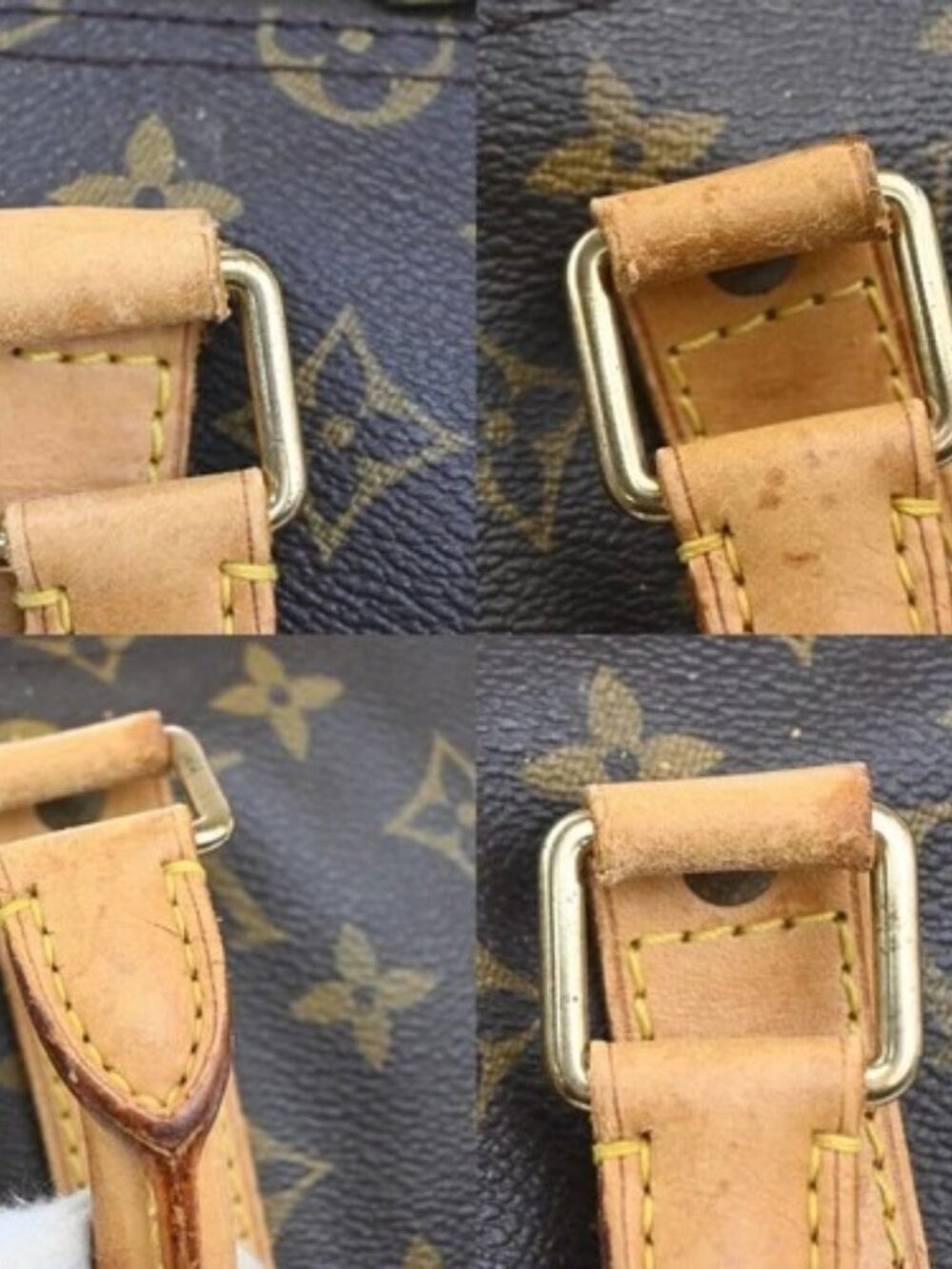 LOUIS VUITTON Keepall Bandouliere 55 2Way Hand Bag Monogram Brown M41414 18MA514 - Picture 10 of 16